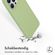 Accezz Liquid Silicone Backcover iPhone 15 Pro Max - Groen