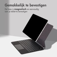 Accezz Magnetic Bluetooth Keyboard Apple iPad Air 11 inch (2025) M3 / (2024) M2 / Pro 11 (2018/2020/2021/2022) - QWERTY / NL - Zwart