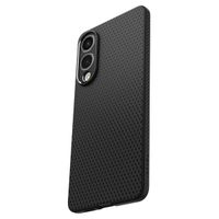 Spigen Liquid Air Backcover Samsung Galaxy S25 Edge - Zwart
