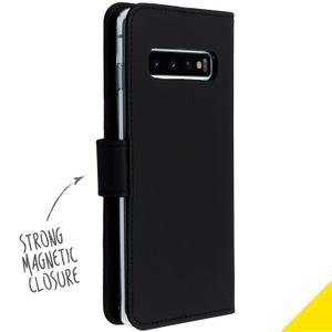 Accezz Wallet Softcase Bookcase Samsung Galaxy S10