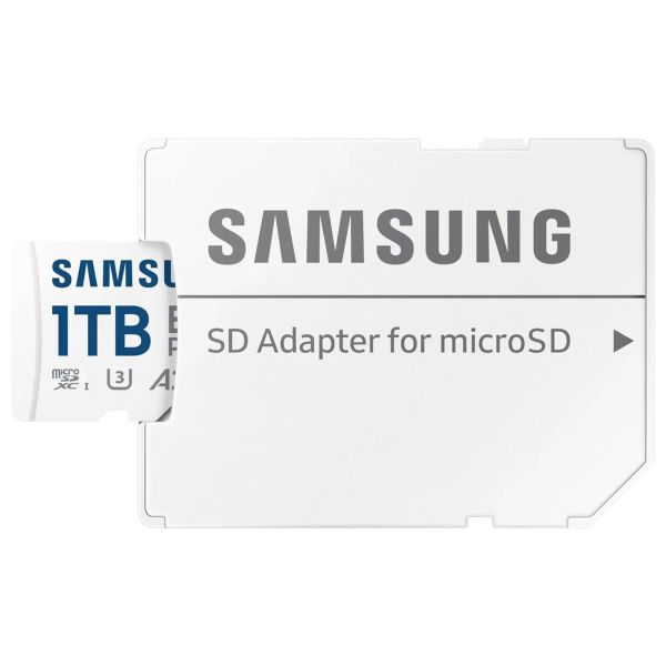 Samsung EVO Plus microSD 2024 - 1TB - inclusief SD Adapter - UHS-I/U3/Full HD/4K UHD