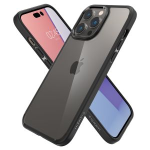 Spigen Ultra Hybrid Backcover iPhone 14 Pro - Zwart