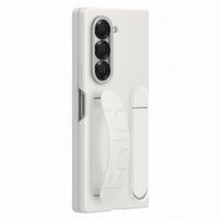 Samsung Originele Silicone Backcover met Strap Samsung Galaxy Z Fold 6 - White