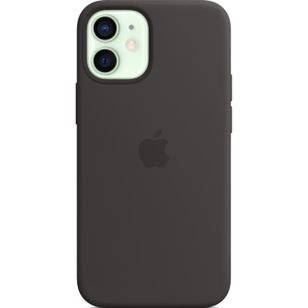 Apple Silicone Backcover MagSafe Apple iPhone 12 Mini - Black
