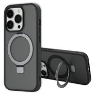 Accezz Ring Stand Backcover met MagSafe Apple iPhone 14 Pro - Zwart