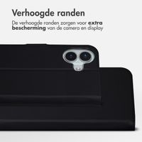 Accezz Wallet Softcase Bookcase Apple iPhone 17 - Zwart