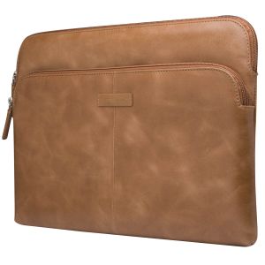 dbramante1928 Skagen Pro+ Sleeve - Laptop hoes 14 inch - Echt leer - MacBook Pro 14 inch - Tan