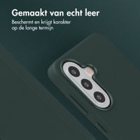 Accezz MagSafe Leather Backcover Samsung Galaxy A57 (5G) - Cedar Green