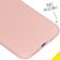 Accezz Liquid Silicone Backcover iPhone Xs / X - Roze