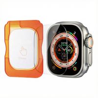 Accezz Gehard glas screenprotector met applicator Apple Watch Ultra 1 / 2 / 3 - 49 mm