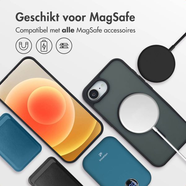 imoshion Color Guard Backcover met Magsafe iPhone 16e - Zwart