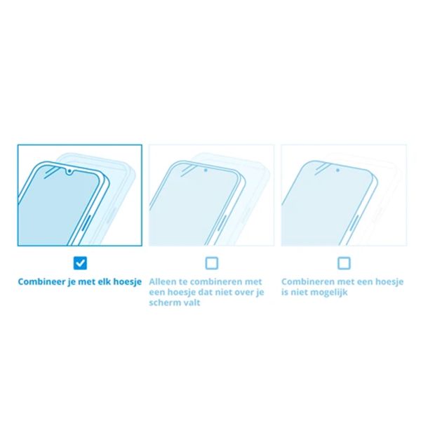 PanzerGlass Case Friendly Screenprotector Motorola Moto G31 / G41 / G71 - Zwart