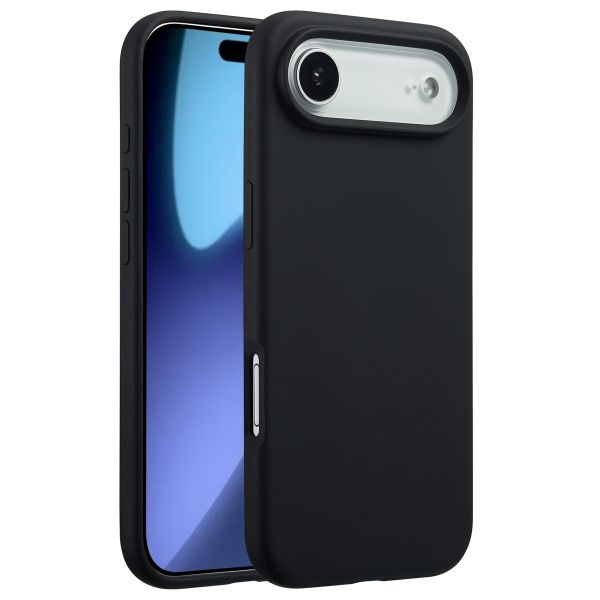 Accezz Liquid Silicone Backcover met MagSafe Apple iPhone 17 Air - Zwart