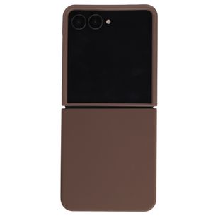 Accezz Liquid Silicone Backcover met MagSafe Samsung Galaxy Z Flip 8 - New Tea Brown