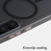 Accezz Lite Backcover met MagSafe | Fluted | Samsung Galaxy S25 Ultra - Smokey Matte