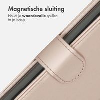 Accezz Wallet Softcase Bookcase Samsung Galaxy A42 - Goud