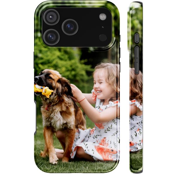 Ontwerp je eigen tough case met MagSafe Apple iPhone 17 Pro Max - Wit