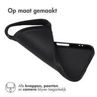 Accezz Color Backcover Apple iPhone 17 Air - Zwart