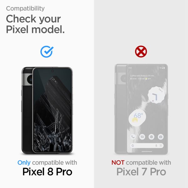 Spigen GLAStR EZ Fit Screenprotector + Applicator Google Pixel 8 Pro