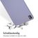 Accezz Liquid Silicone Backcover met penhouder iPad Pro 13 (2024) M4 - Lila