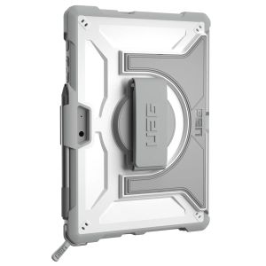 UAG Plasma Healthcare backcover met strap en schouderband Microsoft Surface Go / Go 2 / Go 3 - Wit / Grijs