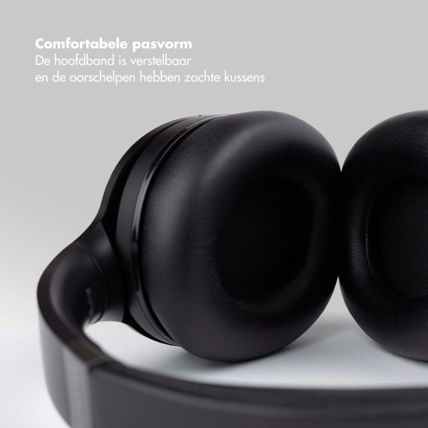 Selencia Urban Play Draadloze Koptelefoon - Active Noise Cancelling (ANC) - Met Opbergcase - Midnight Black