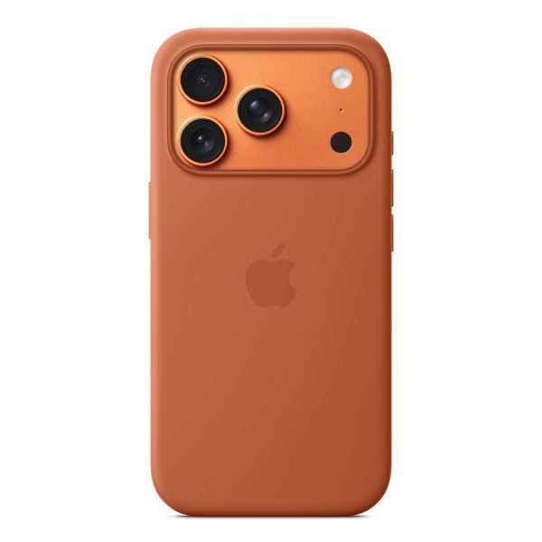 Apple Siliconenhoesje met MagSafe Apple iPhone 17 Pro Max - Terracotta