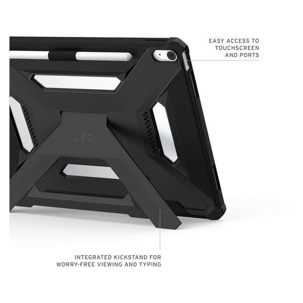 UAG Scout Plus Backcover met stand Apple iPad Air 13 inch (2026) M4 / (2025) M3 / (2024) M2 - Black