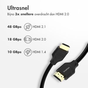 imoshion HDMI naar HDMI 2.1 kabel - 3 meter