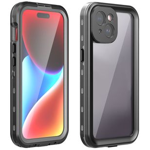 Redpepper Dot Plus Waterproof Backcover Apple iPhone 15 - Zwart
