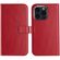 Selencia Echt Lederen Bookcase iPhone 16 Pro Max - Rood