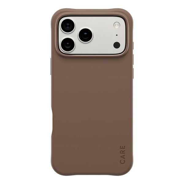 CARE by PanzerGlass Fashionable Case Samba met MagSafe Apple iPhone 17 Pro Max - Espresso Brown