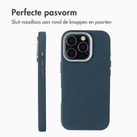 Accezz Mesh Backcover met MagSafe Apple iPhone 16 Pro - Donkerblauw