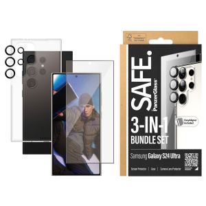 SAFE by PanzerGlass 3-in-1 pack - Hoesje + screenprotector + camera protector Samsung Galaxy S24 Ultra