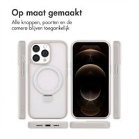 Accezz Ring Stand Backcover met MagSafe Apple iPhone 13 Pro - Grijs