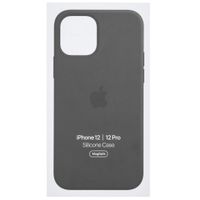 Apple Silicone Backcover MagSafe Apple iPhone 12 (Pro) - Midnight