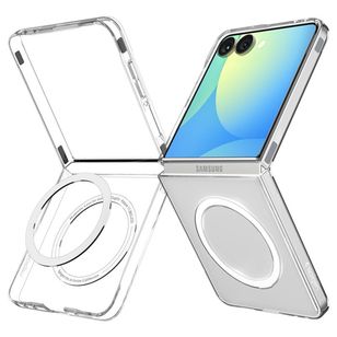 Spigen AirSkin Backcover MagSafe Samsung Galaxy Z Flip 6 / Flip 7 FE - Clear / White