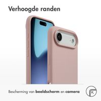 Accezz Liquid Silicone Backcover met MagSafe Apple iPhone 17 Air - Roze