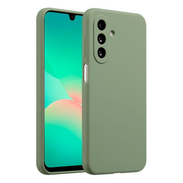 Accezz Liquid Silicone Backcover Samsung Galaxy A26 - Cooper Green