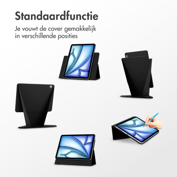 Accezz High Stand tablet case Apple iPad Air 11 inch (2025) M3 / (2024) M2 / Air 5 (2022) / Air 4 (2020) - Zwart