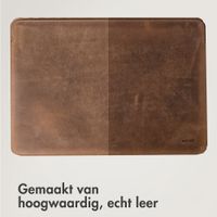 Accezz Leather Laptop hoes Apple MacBook 16 inch - Laptopsleeve - Cognac