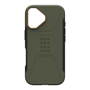 UAG Civilian Backcover MagSafe Apple iPhone 17 - Olive Orange