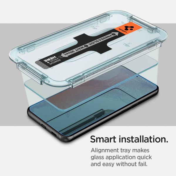 Spigen GLAStR EZ Fit Screenprotector + Applicator Samsung Galaxy S22