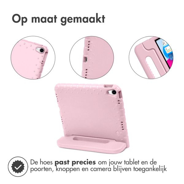 Accezz Kidsproof Backcover met handvat iPad 11 (2025) 11 inch / iPad 10 (2022) 10.9 inch - Lichtroze