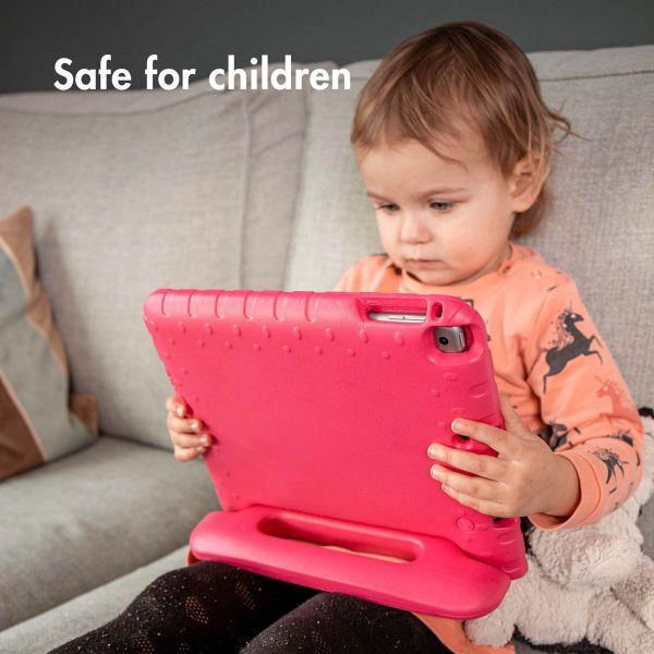 Accezz Kidsproof Backcover met handvat iPad 11 (2025) 11 inch / iPad 10 (2022) 10.9 inch - Dusty Pink