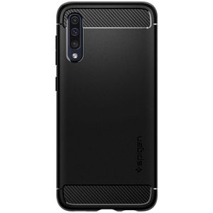 Spigen Rugged Armor Backcover Samsung Galaxy A50 / A30s - Zwart