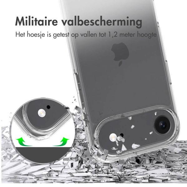 Accezz Xtreme Impact Backcover Apple iPhone 17 Air - Transparant