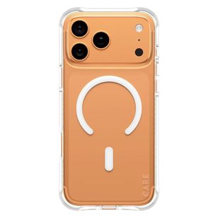 CARE by PanzerGlass Fashionable Case Samba met MagSafe Apple iPhone 17 Pro Max - Clear / White