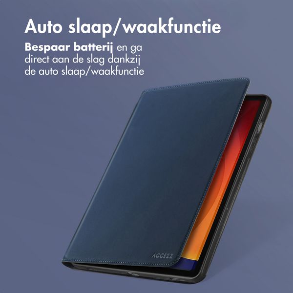 Accezz Classic Tablet Case Samsung Galaxy Tab S9 11.0 inch / S10 Lite / S10 FE / S9 FE 10.9 inch - Donkerblauw