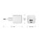 dbramante1928 re-charge | Wall Charger - USB-C 30 Watt + USB-A 18 Watt - Wit